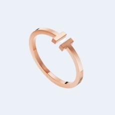 티파니 앤 코 스퀘어 로즈 골드 팔찌